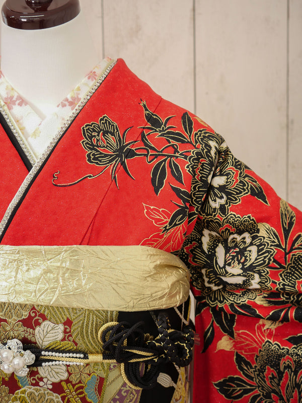 FI-002　紅椿ロマンス　振袖