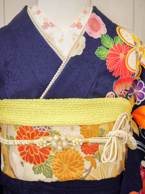 FI-004　雅な蒼花　振袖