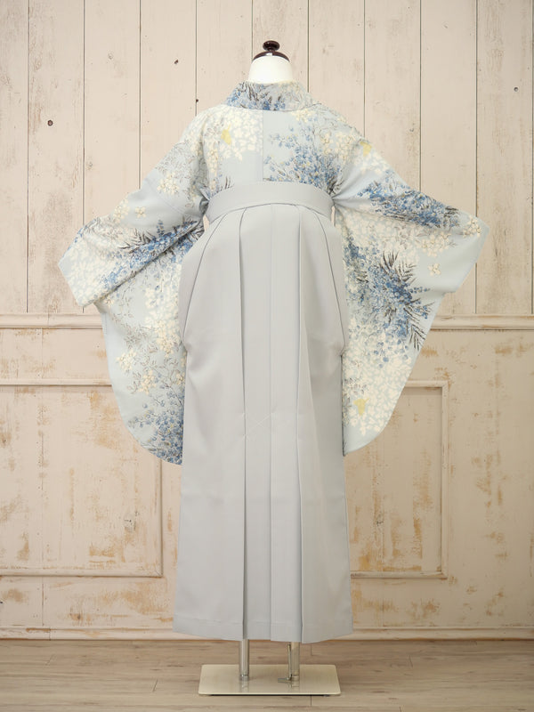 KR-128/ブルパウダーミモザ　卒業袴