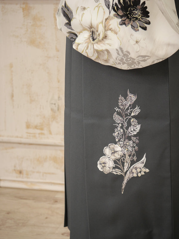 KR-143/JILL STUART クチナシオフホワイト　卒業袴