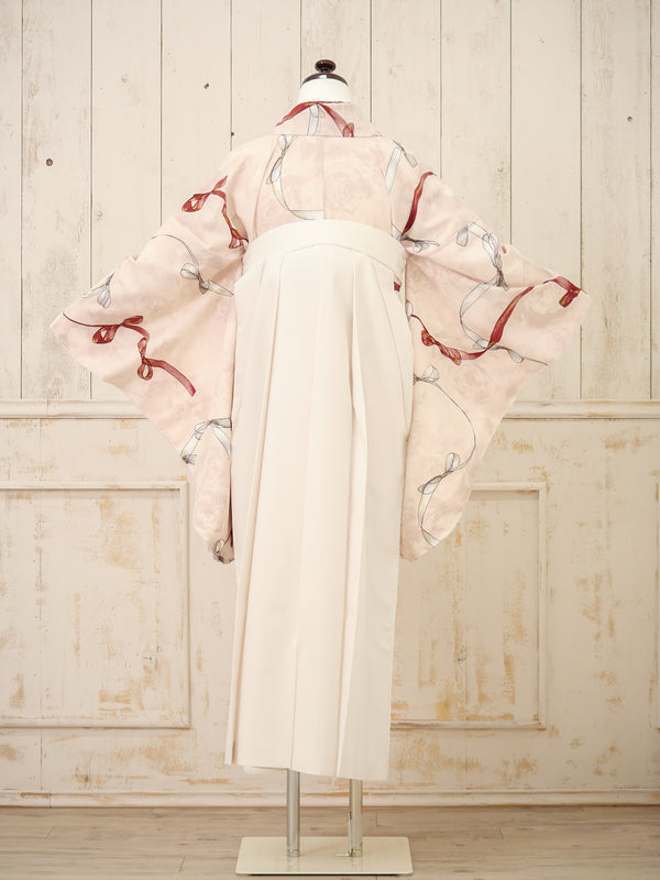 KR-141/Heather ピンクリボン　卒業袴