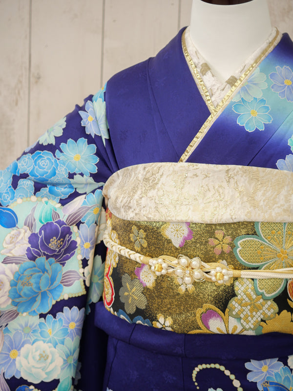 FI-023   蒼薔薇の幻想　振袖