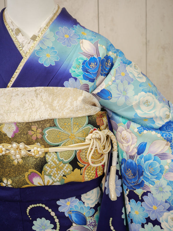 FI-023   蒼薔薇の幻想　振袖