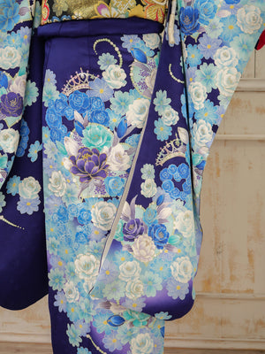 FI-023   蒼薔薇の幻想　振袖