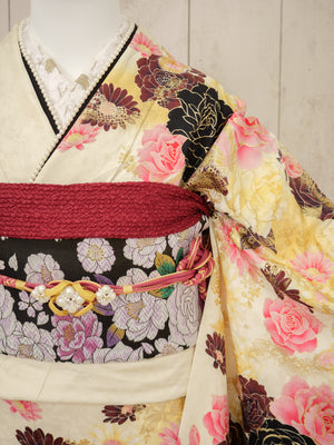 FI-026    シャイン・クラシックローズ　振袖