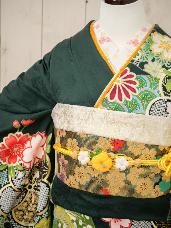 FI-027　翠緑の花宴　振袖