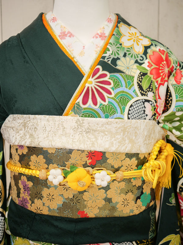 FI-027　翠緑の花宴　振袖