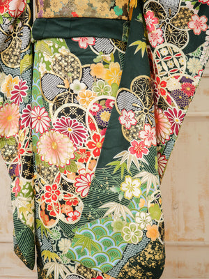FI-027　翠緑の花宴　振袖