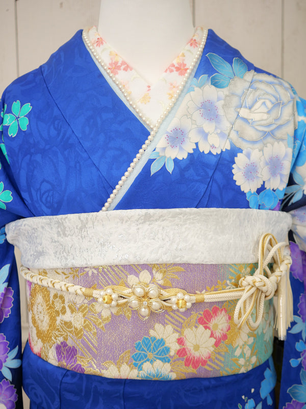 FI-030　蒼き花氷　振袖
