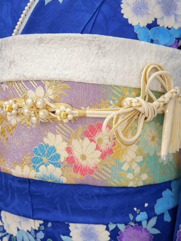 FI-030　蒼き花氷　振袖