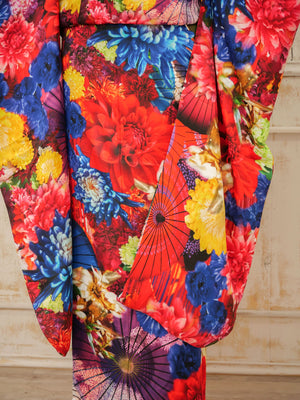 FI-032　百花絢爛ヴィヴィッド　振袖