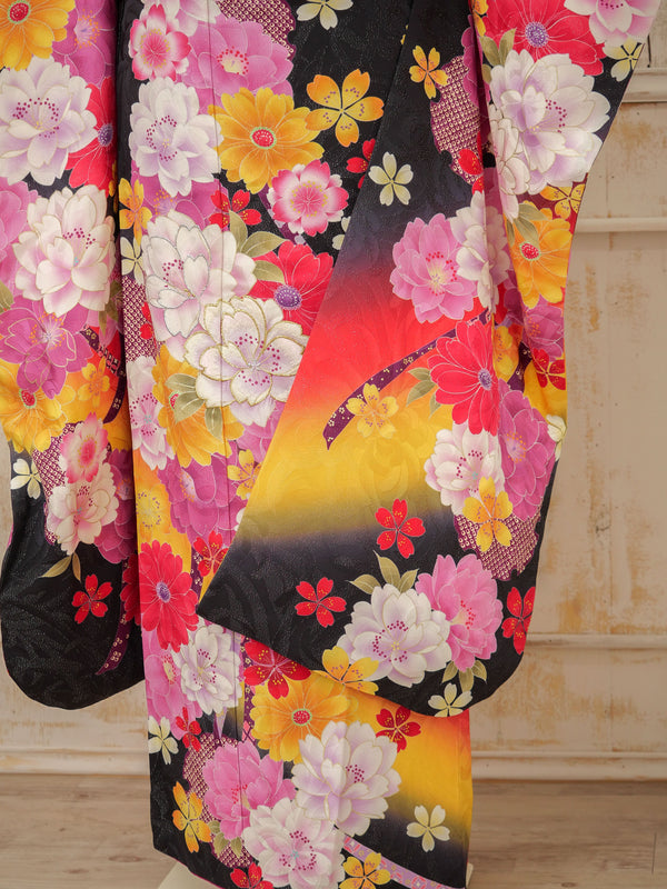 FI-041　花咲きグラデーション　振袖