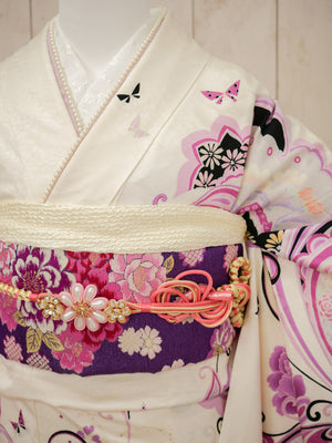 FI-043　舞う蝶と薔薇のメヌエット　振袖