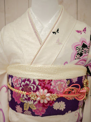 FI-043　舞う蝶と薔薇のメヌエット　振袖