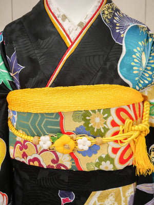 FI-045    モダン花絵巻・彩絢爛　振袖