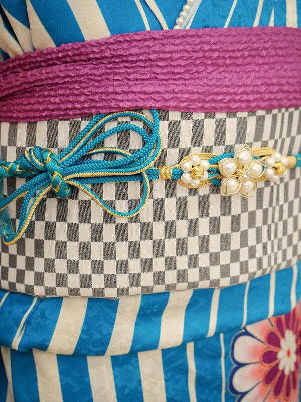 FI-050　縞彩の花宴　振袖