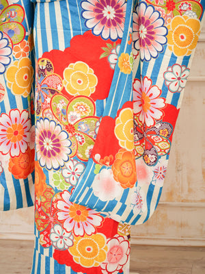 FI-050　縞彩の花宴　振袖