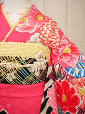 FI-051　艶華ストライプ　振袖