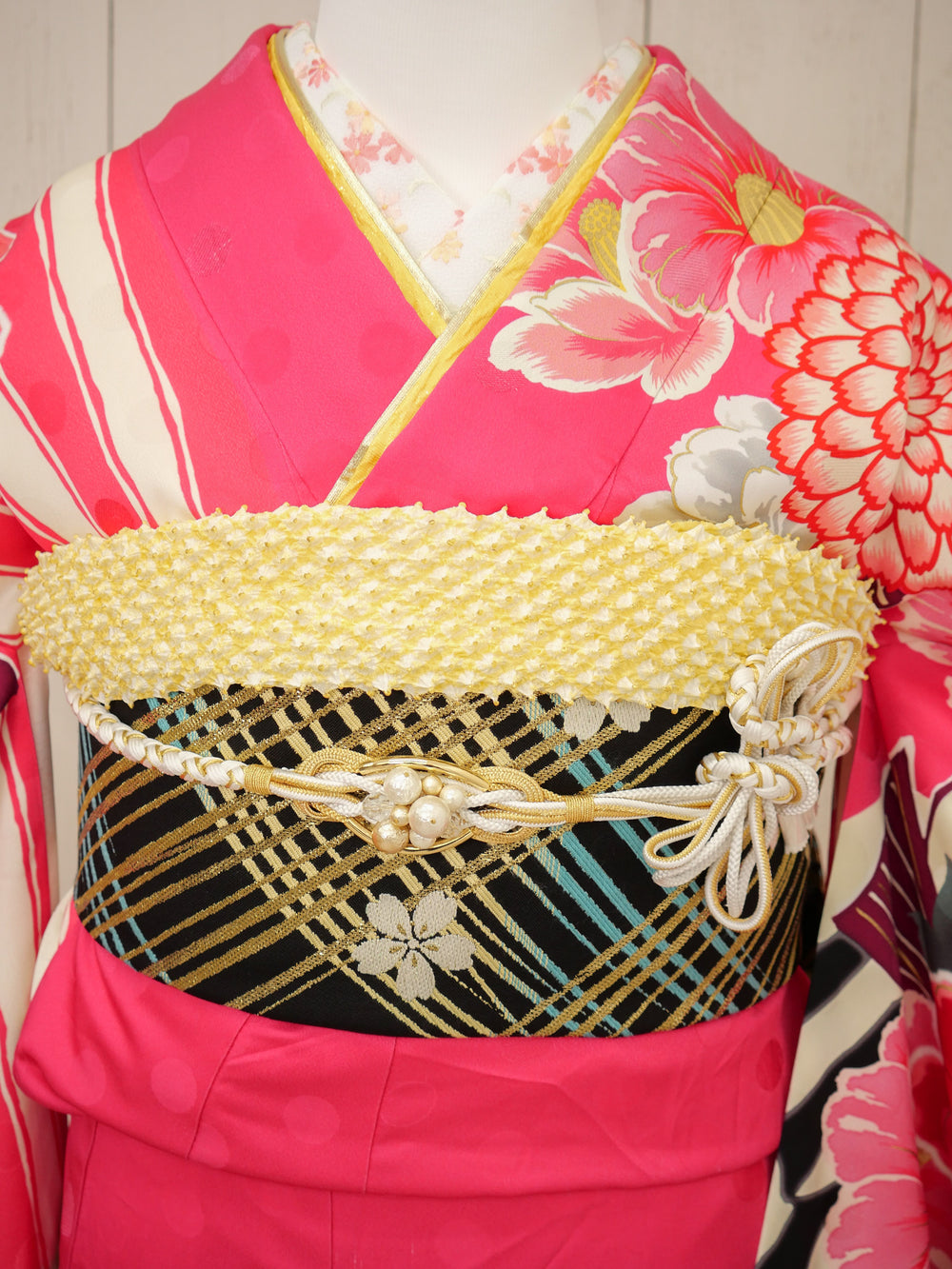 FI-051　艶華ストライプ　振袖