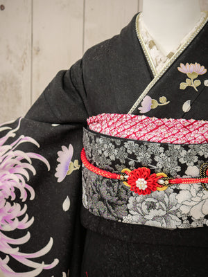 FI-055　黒菊シンフォニー　振袖