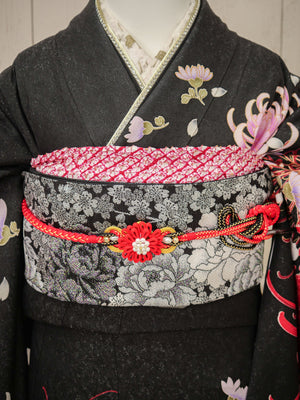 FI-055　黒菊シンフォニー　振袖