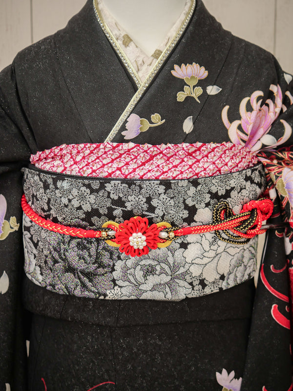 FI-055　黒菊シンフォニー　振袖