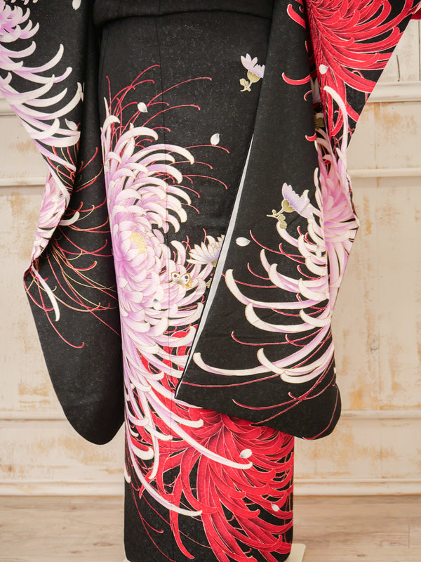 FI-055　黒菊シンフォニー　振袖