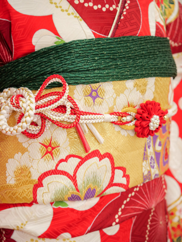 FI-056　紅梅の華かさね　振袖