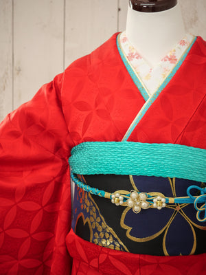 FI-057　朱麗　振袖