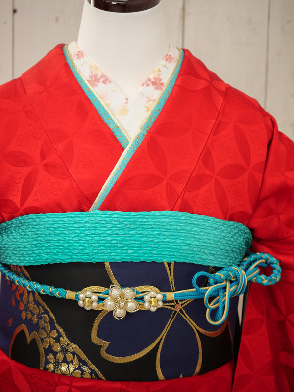 FI-057　朱麗　振袖