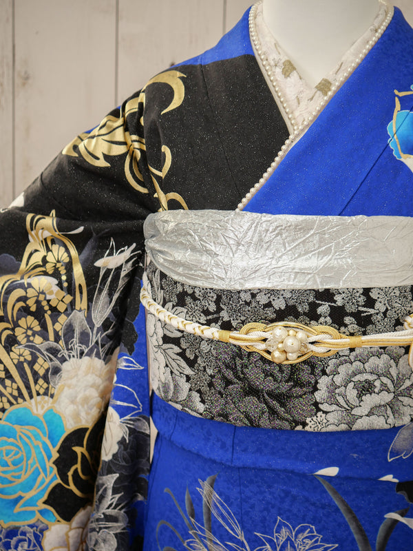 FI-058　蒼薔薇レガリア　振袖