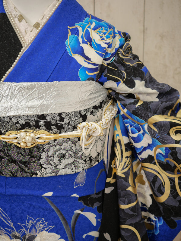 FI-058　蒼薔薇レガリア　振袖