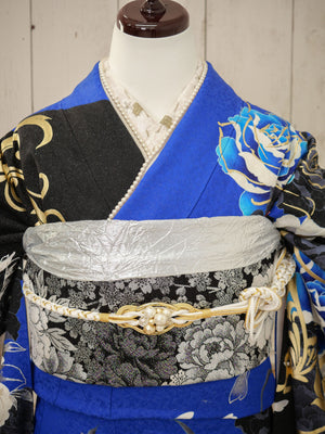 FI-058　蒼薔薇レガリア　振袖