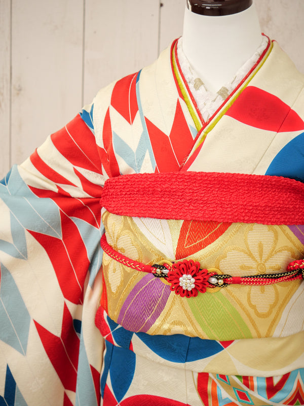 FI-061    レトロポップ・紋珠　振袖