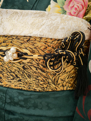 FI-066　翠の薔薇　振袖