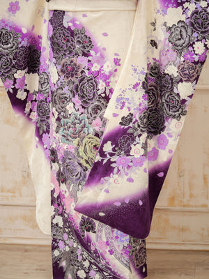 FI-049    紫麗の薔薇夢　振袖