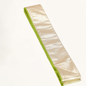 【販売】振袖小物3点 Pセット 黄緑/鶸色/紅白.