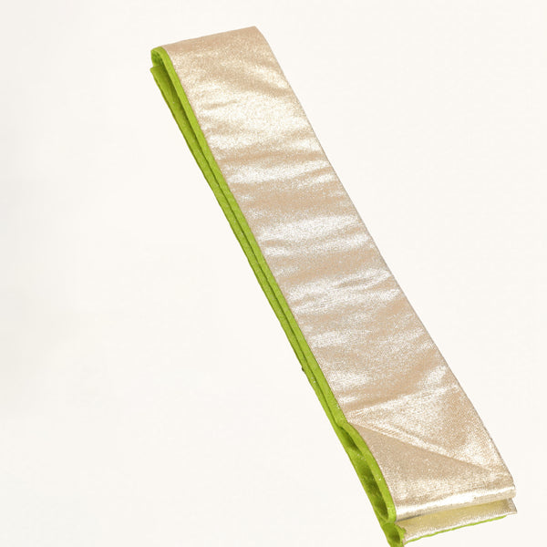 【販売】振袖小物3点 Pセット 黄緑/鶸色/紅白.