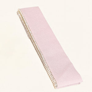 【販売】振袖小物3点 Sセット ホワイト/パープル/くすみ.