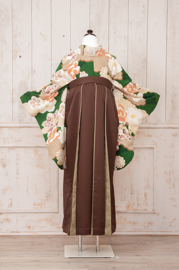 KR-002/KANSAIグリーン　卒業袴