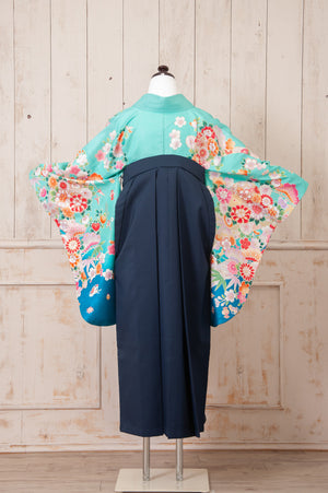 KR-035/anan Blue Green　卒業袴