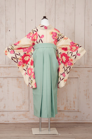 KR-049/アトリエサブ クリーム　卒業袴