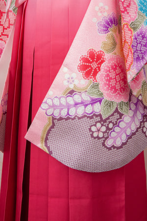 KR-059/anan ピンク　卒業袴