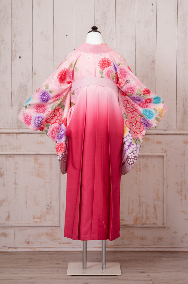 KR-059/anan ピンク　卒業袴