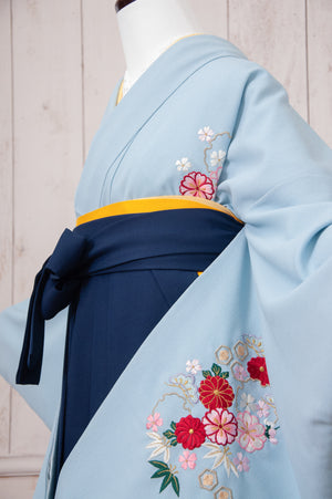 KR-064/PATiPATi 水色　卒業袴