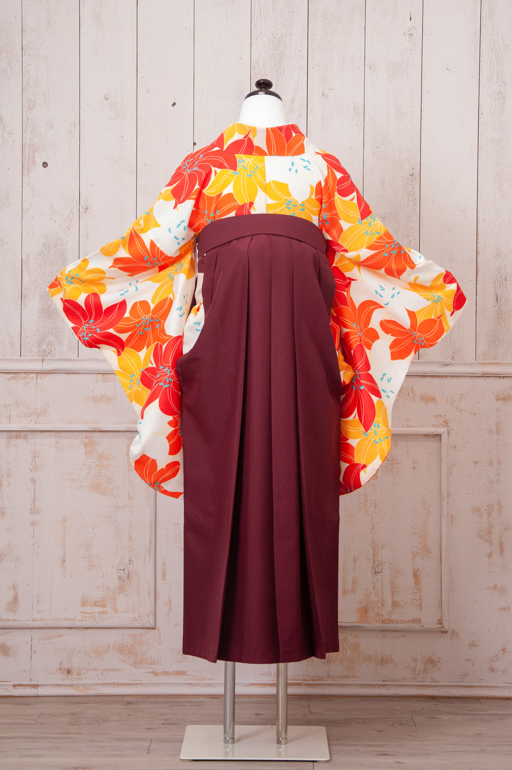 KR-065/百合尽くし　卒業袴　仙台　宮城