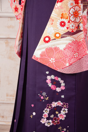 KR-066/PATiPATi ピンク手まり　卒業袴