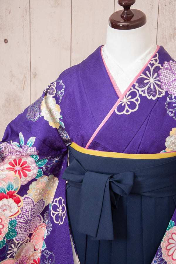 KR-069/PATiPATi 青紫　卒業袴