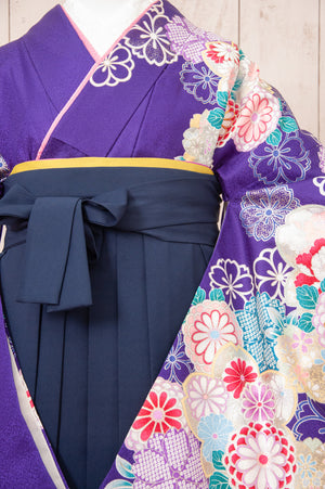 KR-069/PATiPATi 青紫　卒業袴