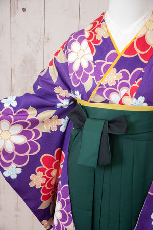 KR-072/紫大輪　卒業袴